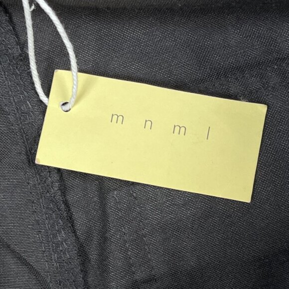 NWT MNML Cargo Pants Mens Small Rave Double Ultra Baggy Fit Black - Picture 10 of 11